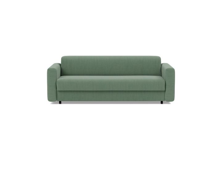 Canapea extensibila Killian, saltea Spring Mattress 160x195 cm, tesatura la alegere #material_518-elegance-green