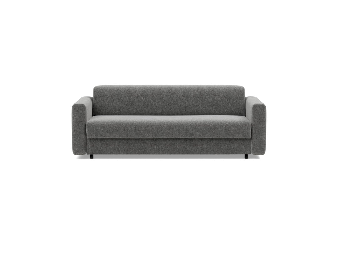 Canapea extensibila Killian, saltea Spring Mattress 160x195 cm, tesatura la alegere #material_563-twist-charcoal