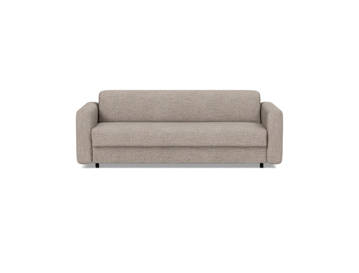 Canapea extensibila Killian, saltea Dual Mattress 160x195 cm, tesatura la alegere #material_472-yuveno-warm-grey