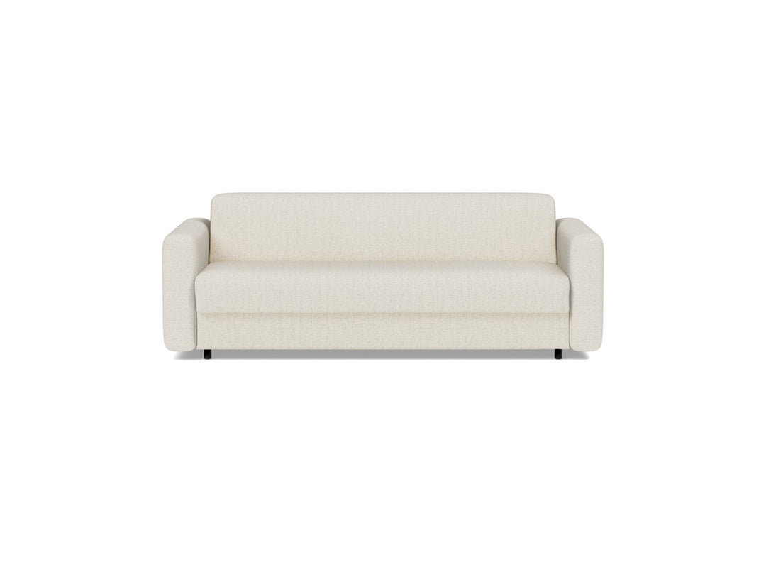 Canapea extensibila Killian, saltea Spring Mattress 160x195 cm, tesatura la alegere #material_531-boucl-off-white