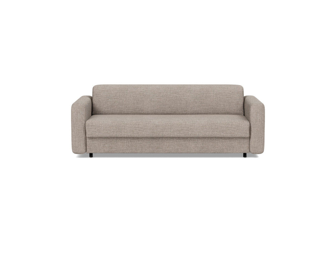 Canapea extensibila Killian, saltea Spring Mattress 160x195 cm, tesatura la alegere #material_472-yuveno-warm-grey