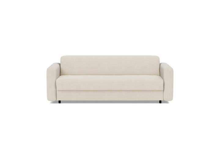 Canapea extensibila Killian, saltea Spring Mattress 160x195 cm, tesatura la alegere #material_594-corduroy-ivory
