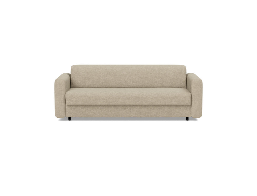 Canapea extensibila Killian, saltea Dual Mattress 160x195 cm, tesatura la alegere #material_356-taura-sand