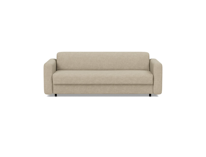 Canapea extensibila Killian, saltea Dual Mattress 160x195 cm, tesatura la alegere #material_356-taura-sand