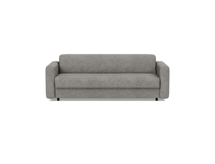 Canapea extensibila Killian, saltea Dual Mattress 160x195 cm, tesatura la alegere #material_282-avella-warm-grey