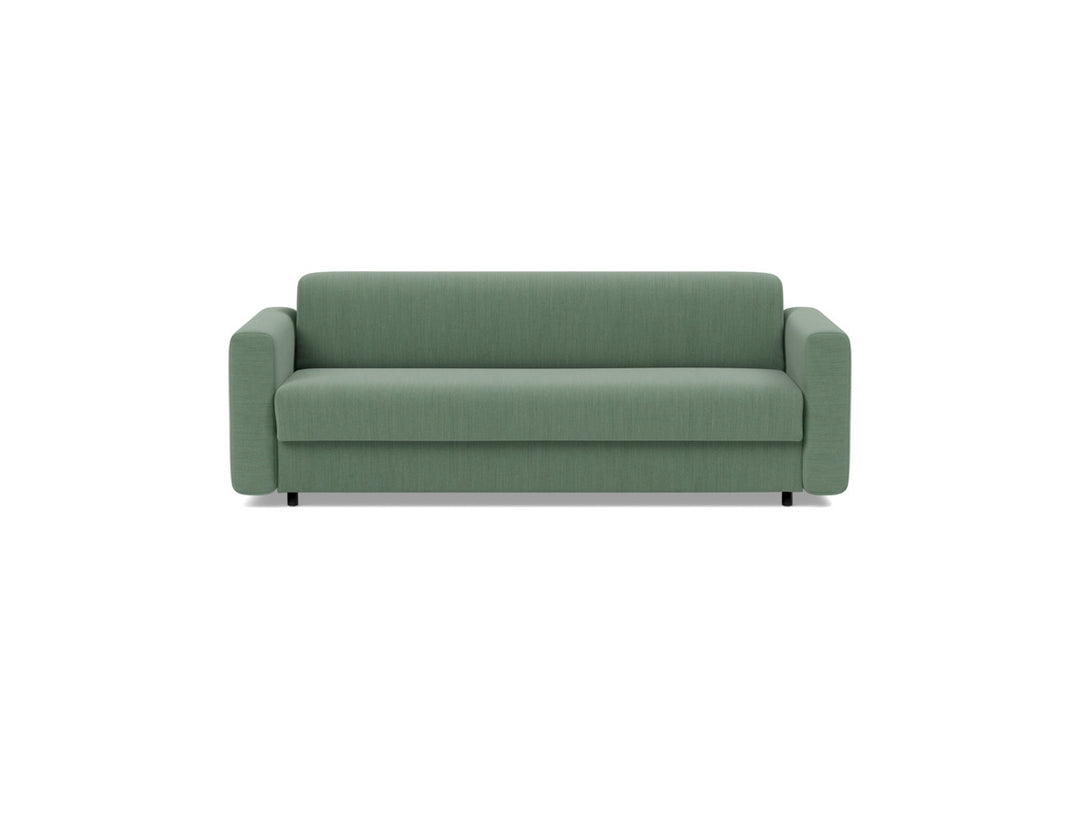 Canapea extensibila Killian, saltea Dual Mattress 160x195 cm, tesatura la alegere #material_518-elegance-green