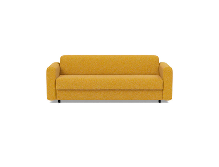 Canapea extensibila Killian, saltea Dual Mattress 160x195 cm, tesatura la alegere #material_536-boucl-ochre
