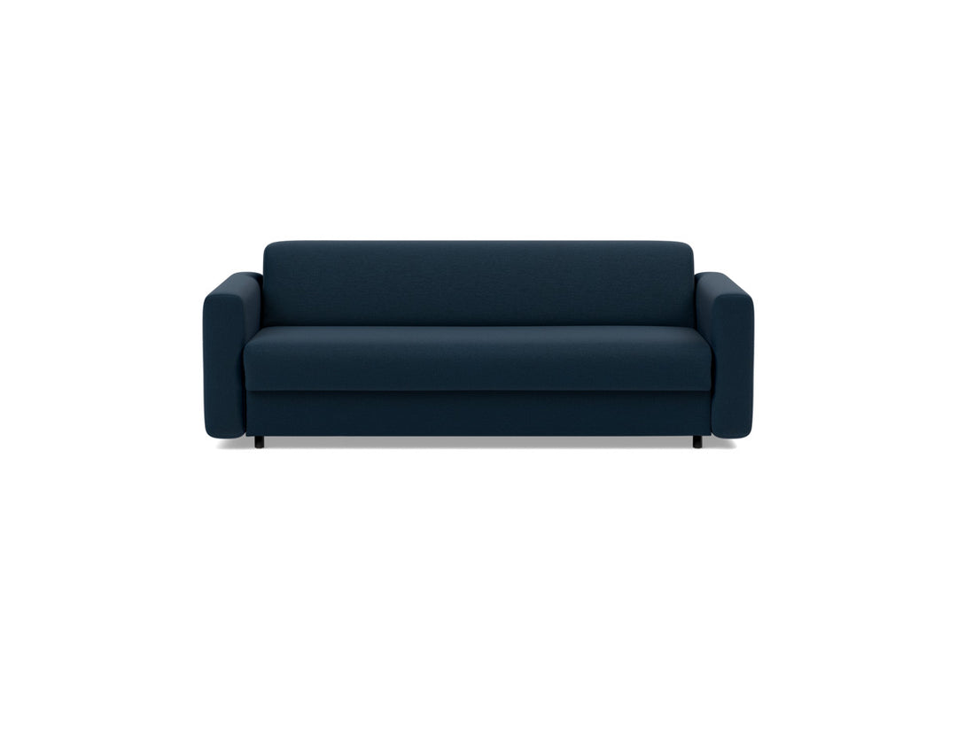 Canapea extensibila Killian, saltea Spring Mattress 160x195 cm, tesatura la alegere #material_528-mixed-dance-blue