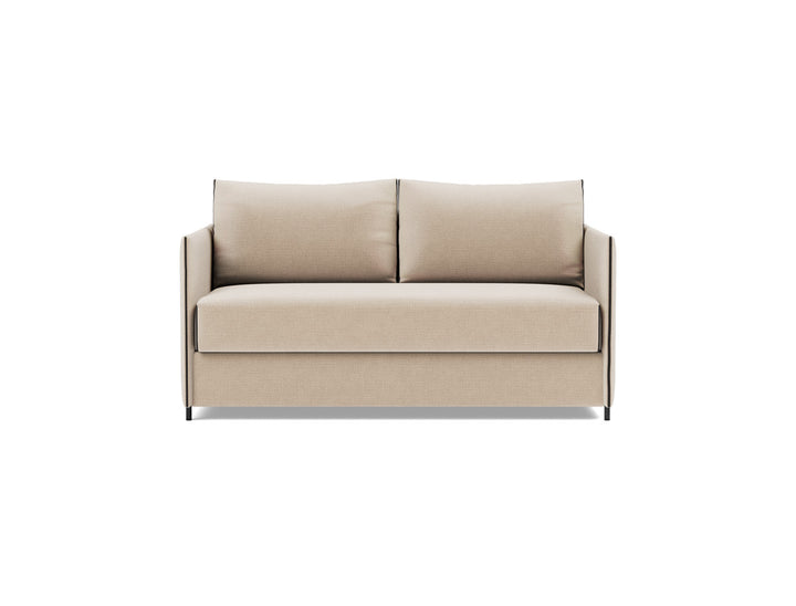 Canapea extensibila Luoma 140 x 200cm, tesatura la alegere #material_410-esina-almond
