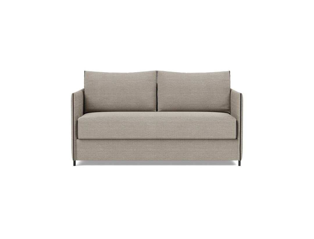 Canapea extensibila Luoma 140 x 200cm, tesatura la alegere #material_579-kenya-gravel