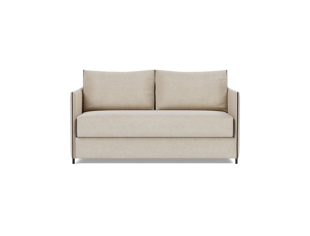 Canapea extensibila Luoma 140 x 200cm, tesatura la alegere #material_586-phobos-latte