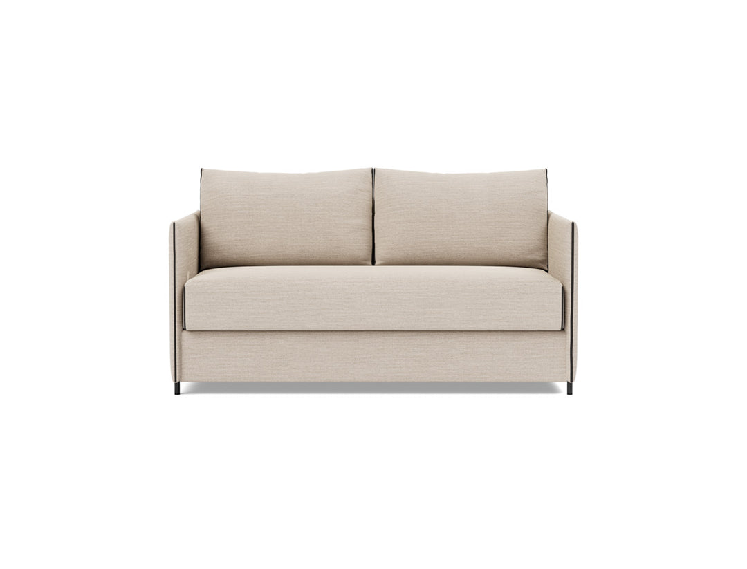 Canapea extensibila Luoma 140 x 200cm, tesatura la alegere #material_612-blida-sand-grey