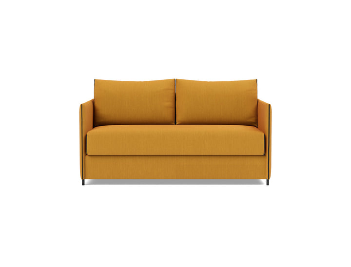 Canapea extensibila Luoma 140 x 200cm, tesatura la alegere #material_507-elegance-burned-curry