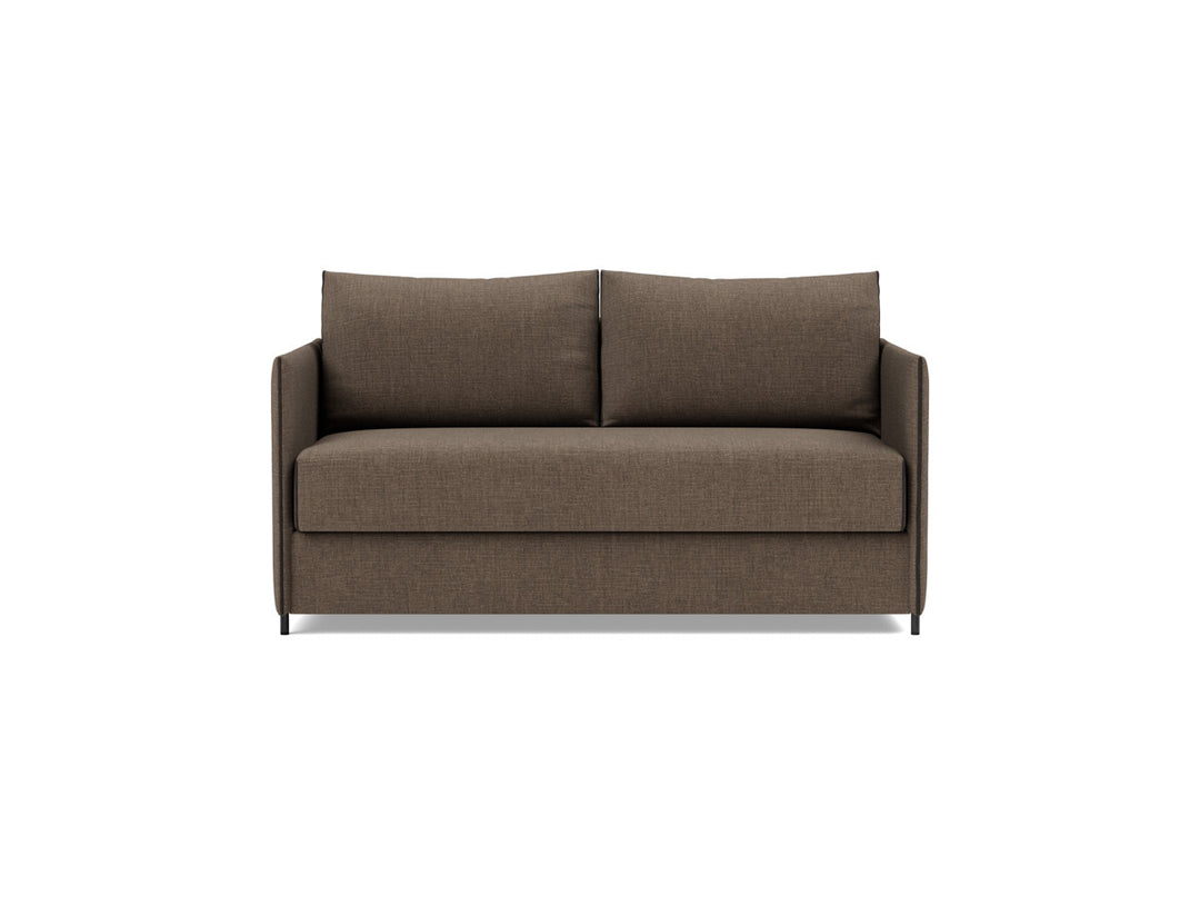 Canapea extensibila Luoma 140 x 200cm, tesatura la alegere #material_411-esina-cedar-brown