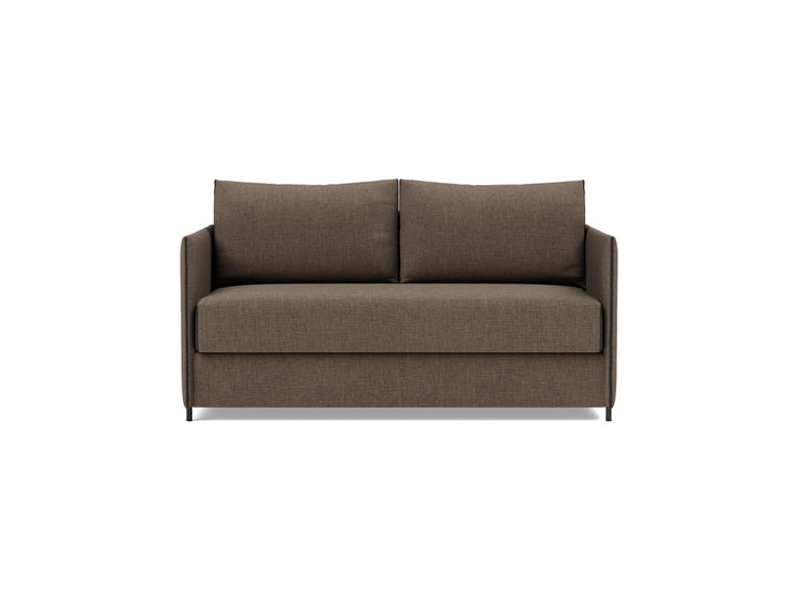 Canapea extensibila Luoma 140 x 200cm, tesatura la alegere #material_411-esina-cedar-brown