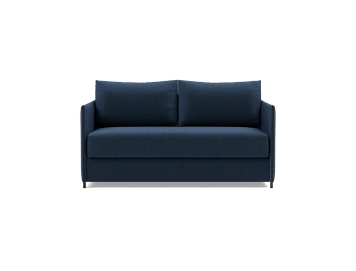 Canapea extensibila Luoma 140 x 200cm, tesatura la alegere #material_414-esina-indigo-blue