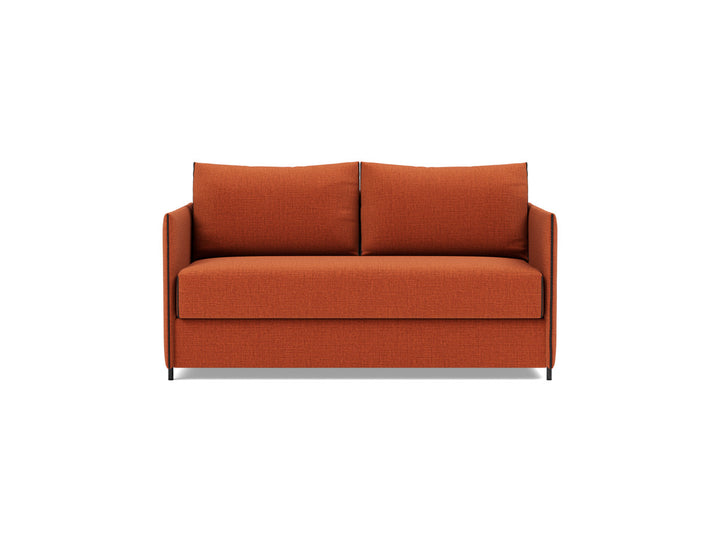 Canapea extensibila Luoma 140 x 200cm, tesatura la alegere #material_412-esina-rust-orange