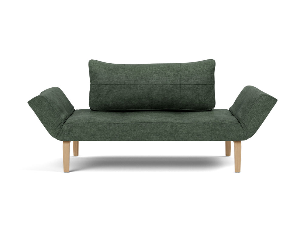 Canapea extensibila Innovation Living Zeal Bow, tesatura la alegere #material_281-avella-pine-green
