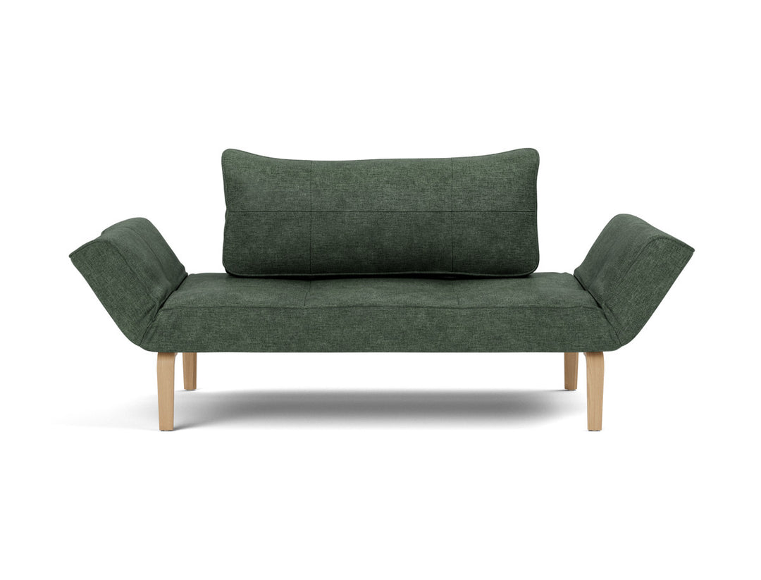 Canapea extensibila Innovation Living Zeal Bow, tesatura la alegere #material_281-avella-pine-green
