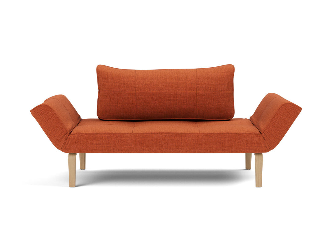 Canapea extensibila Innovation Living Zeal Bow, tesatura la alegere #material_412-esina-rust-orange