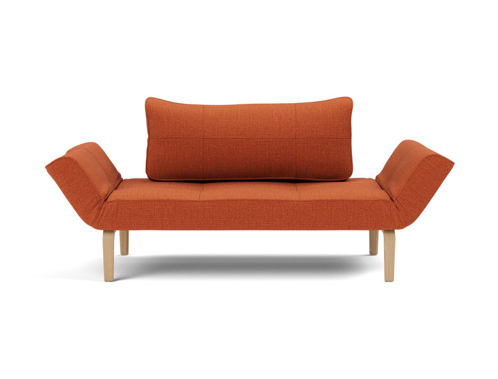 Canapea extensibila Innovation Living Zeal Bow, tesatura la alegere #material_412-esina-rust-orange