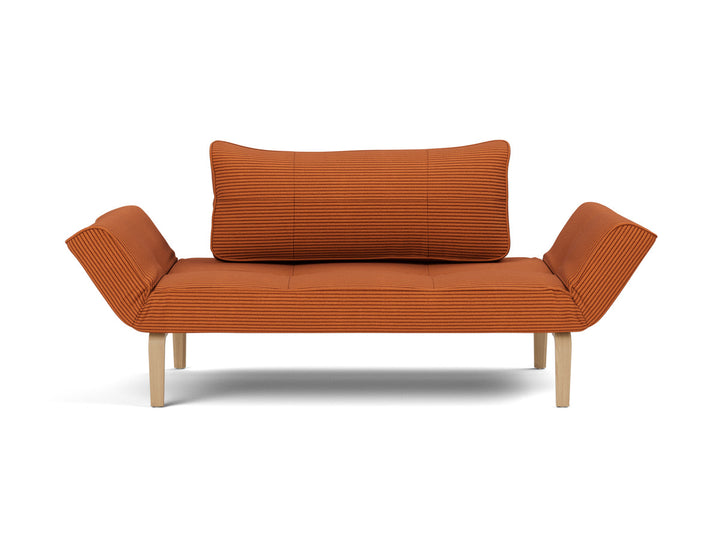 Canapea extensibila Innovation Living Zeal Bow, tesatura la alegere #material_595-corduroy-burnt-orange