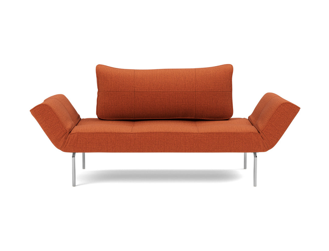 Canapea extensibila Innovation Living Zeal Straw, tesatura la alegere #material_412-esina-rust-orange