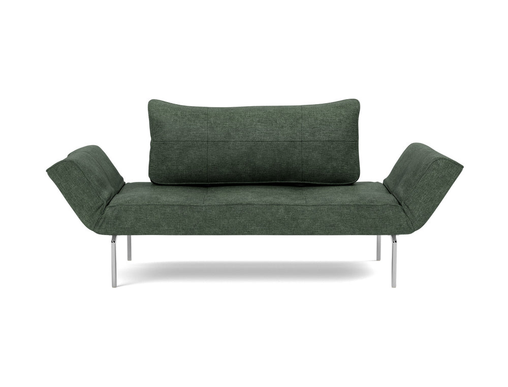 Canapea extensibila Innovation Living Zeal Straw, tesatura la alegere #material_281-avella-pine-green