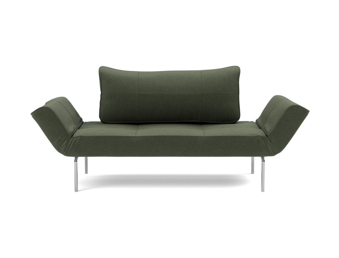 Canapea extensibila Innovation Living Zeal Straw, tesatura la alegere #material_413-esina-olive-green