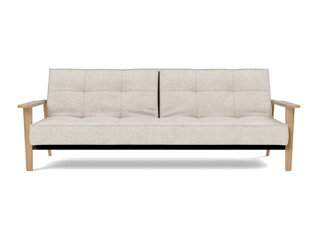 Canapea extensibila Splitback Frej Oak 115x210cm, tesatura la alegere #material_470-yuveno-natural