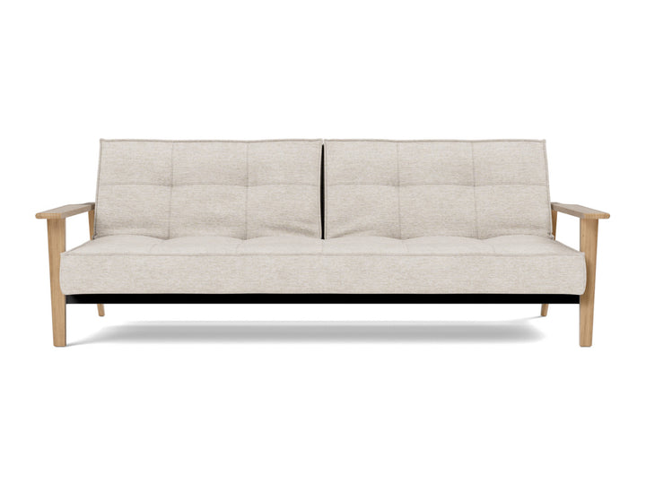 Canapea extensibila Splitback Frej Oak 115x210cm, tesatura la alegere #material_470-yuveno-natural