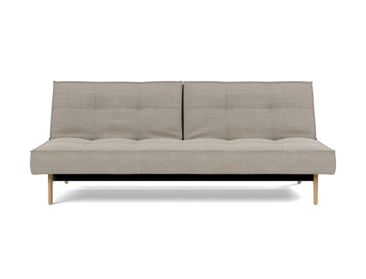 Canapea extensibila Splitback Eik Oak, tesatura la alegere #material_579-kenya-gravel