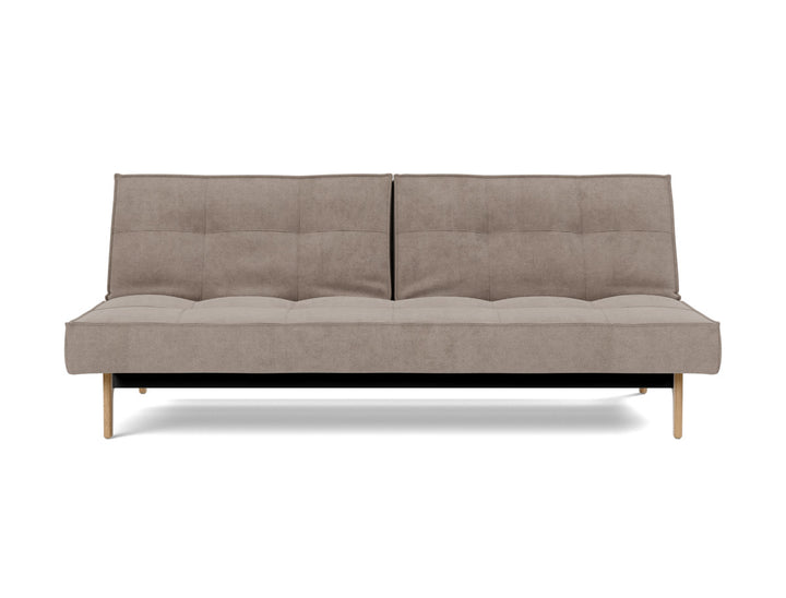 Canapea extensibila Splitback Eik Oak, tesatura la alegere #material_318-cordufine-beige