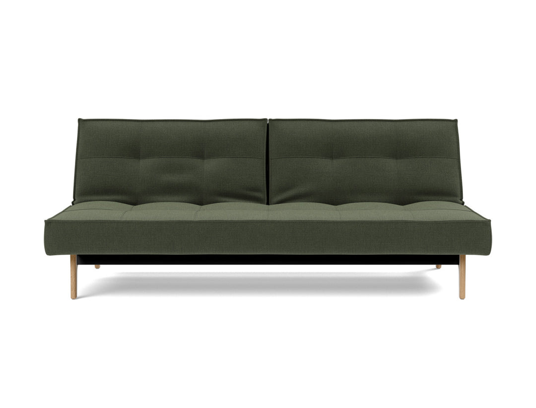 Canapea extensibila Splitback Eik Oak, tesatura la alegere #material_413-esina-olive-green