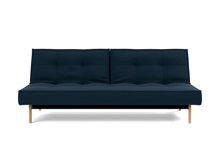 Canapea extensibila Splitback Eik Oak, tesatura la alegere #material_528-mixed-dance-blue