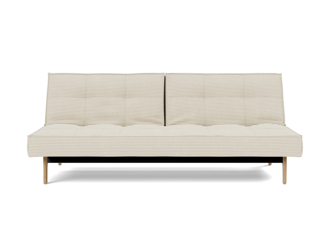 Canapea extensibila Splitback Eik Oak, tesatura la alegere #material_594-corduroy-ivory