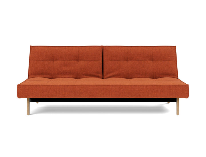 Canapea extensibila Splitback Eik Oak, tesatura la alegere #material_412-esina-rust-orange