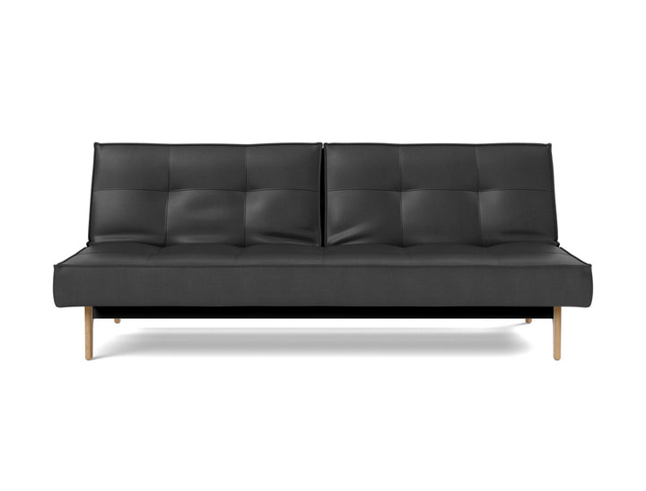 Canapea extensibila Splitback Eik Oak, tesatura la alegere #material_550-faunal-black