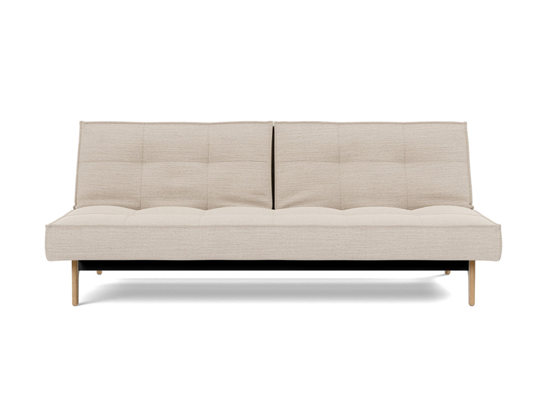 Canapea extensibila Splitback Eik Oak, tesatura la alegere #material_612-blida-sand-grey