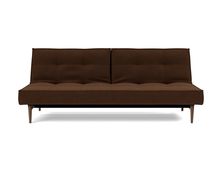 Canapea extensibila Splitback Styletto Dark Wood 115x210cm, tesatura la alegere #material_359-taura-cappuccino
