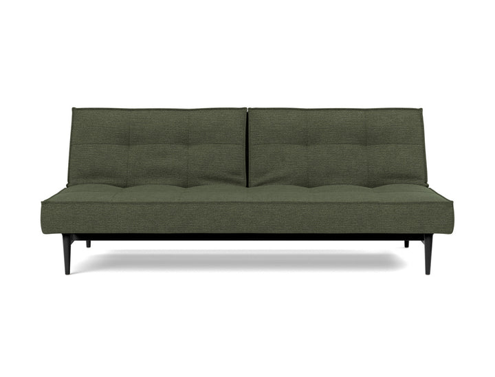 Canapea extensibila Splitback Styletto Black Wood 115x210cm, tesatura la alegere #material_353-taura-forest