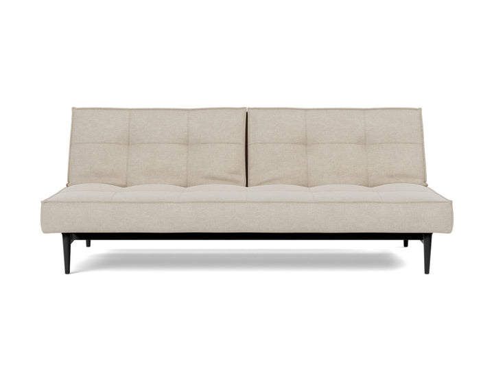 Canapea extensibila Splitback Styletto Black Wood 115x210cm, tesatura la alegere #material_586-phobos-latte