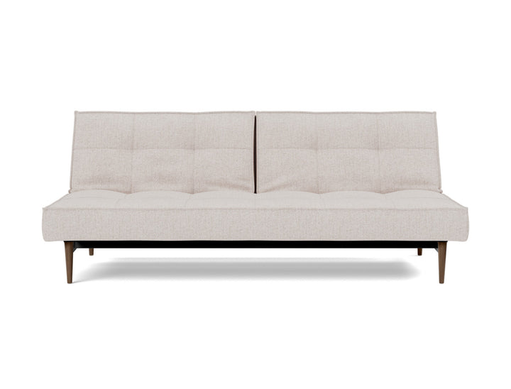 Canapea extensibila Splitback Styletto Dark Wood 115x210cm, tesatura la alegere #material_300-weda-sand