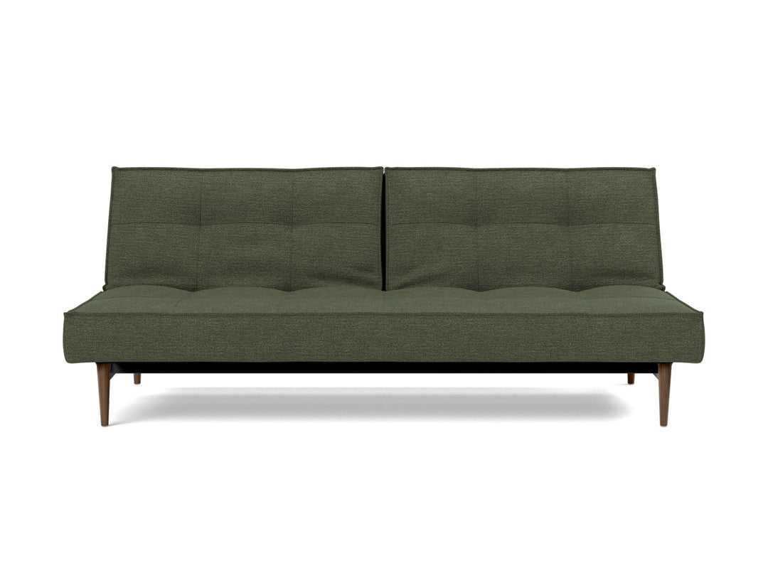 Canapea extensibila Splitback Styletto Dark Wood 115x210cm, tesatura la alegere #material_353-taura-forest