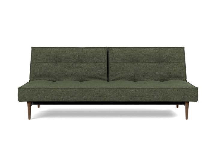 Canapea extensibila Splitback Styletto Dark Wood 115x210cm, tesatura la alegere #material_353-taura-forest