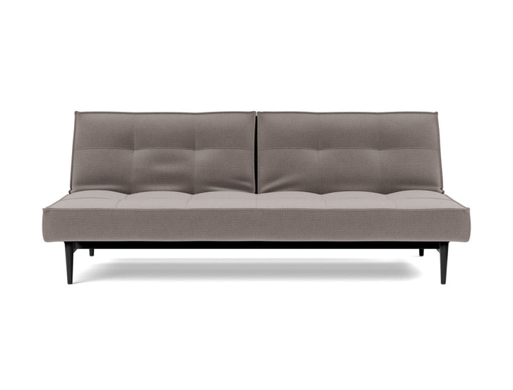 Canapea extensibila Splitback Styletto Black Wood 115x210cm, tesatura la alegere #material_418-esina-truffle
