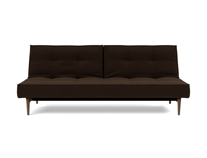 Canapea extensibila Splitback Styletto Dark Wood 115x210cm, tesatura la alegere #material_358-taura-chocco