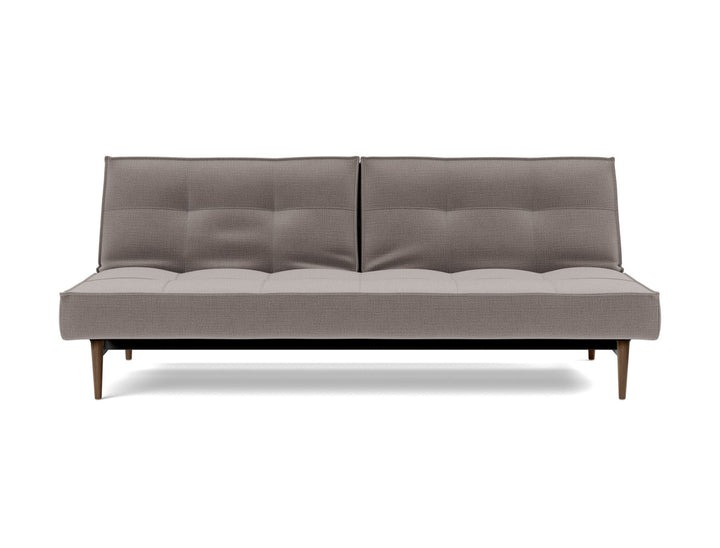 Canapea extensibila Splitback Styletto Dark Wood 115x210cm, tesatura la alegere #material_418-esina-truffle