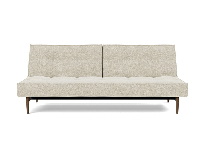 Canapea extensibila Splitback Styletto Dark Wood 115x210cm, tesatura la alegere #material_357-taura-off-white