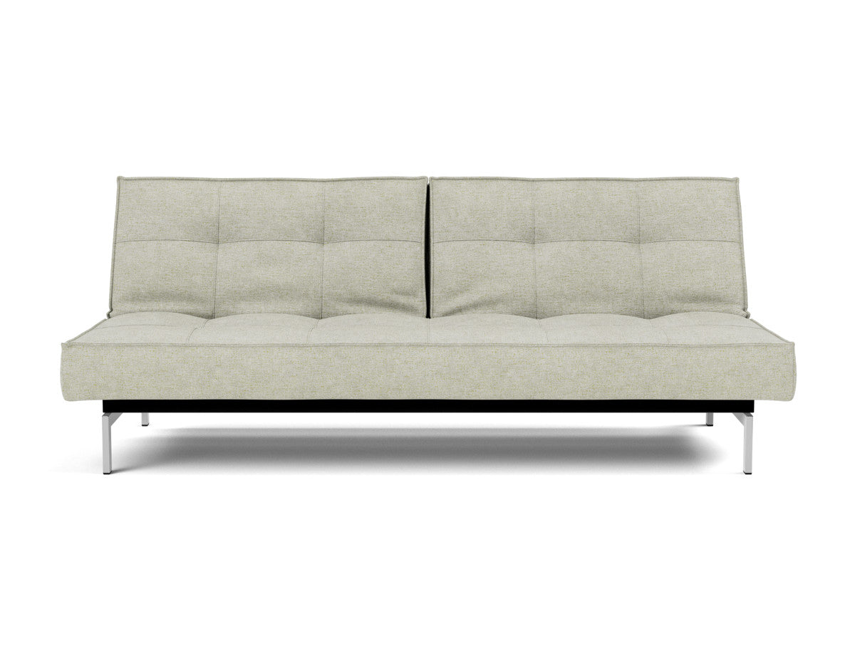 Canapea extensibila Splitback Chrome 115x210cm, tesatura la alegere